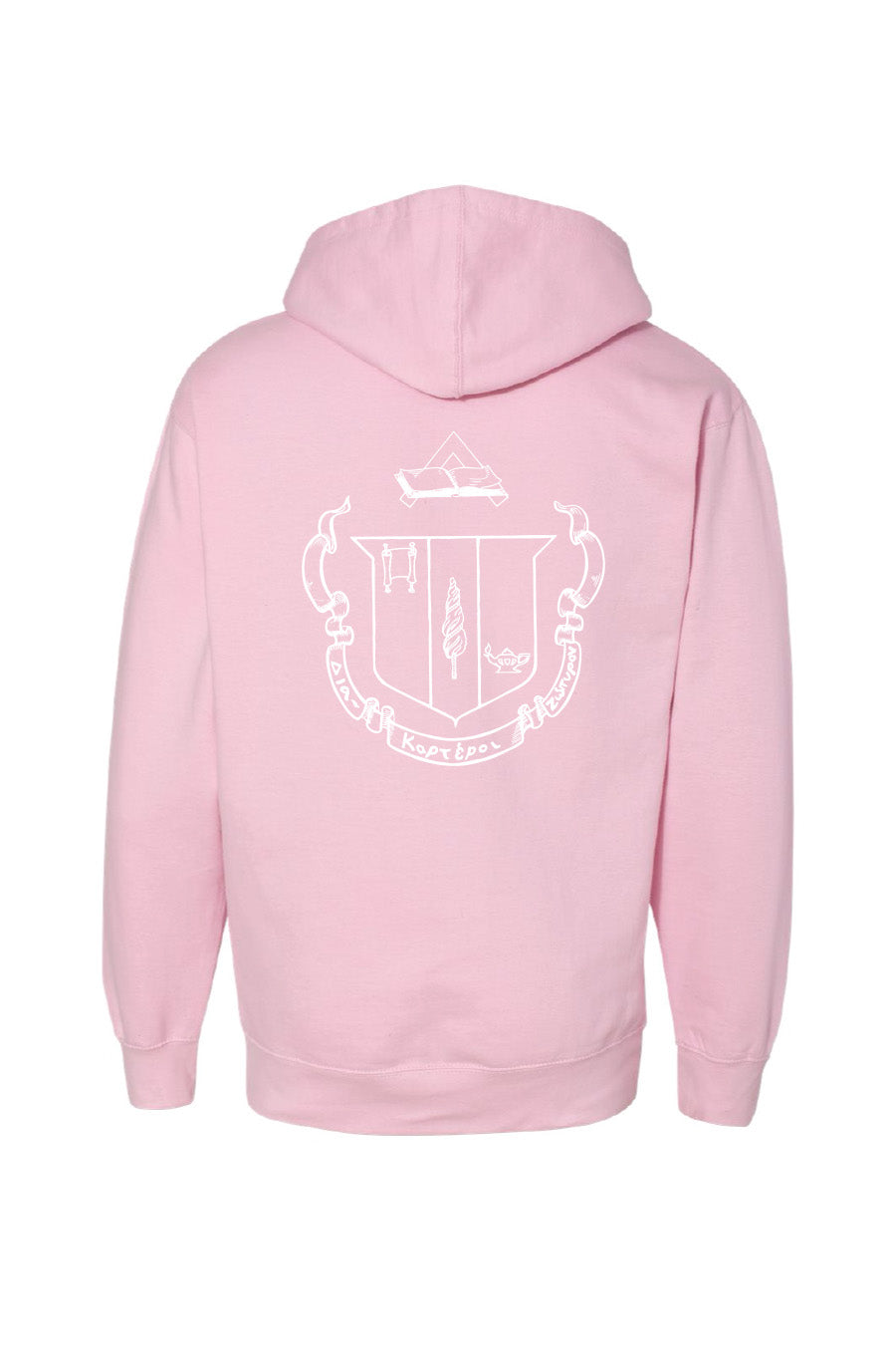 Pink Crest Hoodie