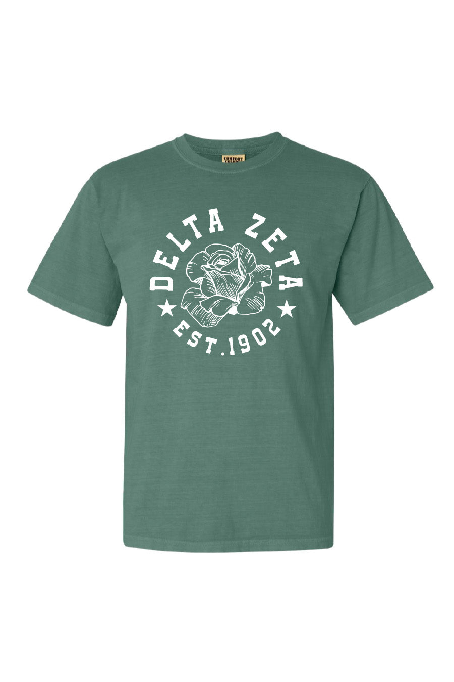 Light Green Rose Tee