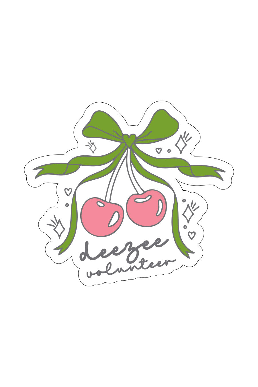 Volunteer Cherry Sticker
