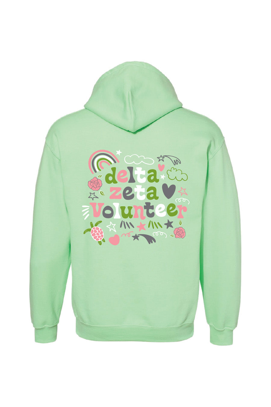 Mint Volunteer Hoodie - DZ Dezigns