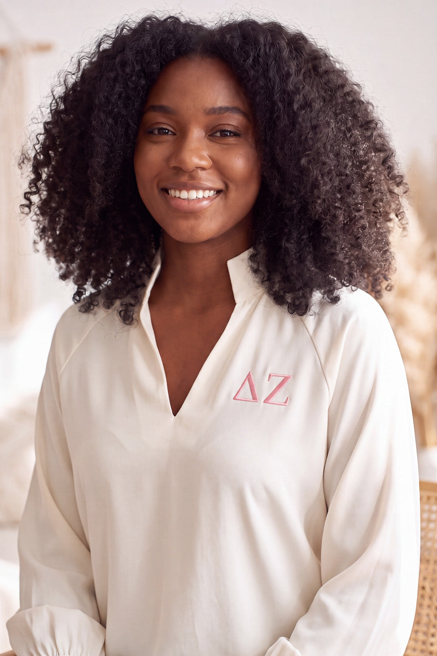 Ivory Popover Blouse