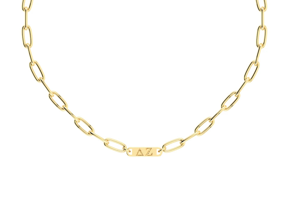 Paperclip Bar Necklace