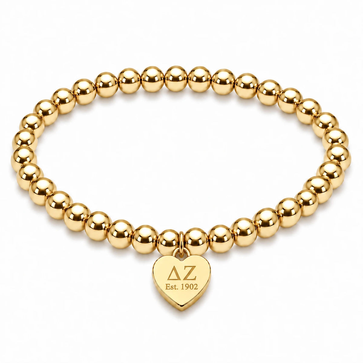 Gold Mini Heart Color Pop Bracelet