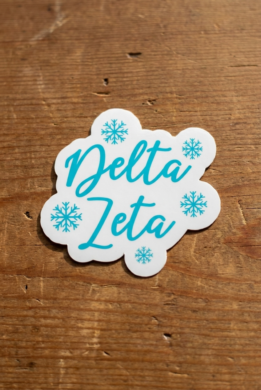 Snowflake Decal - DZ Dezigns