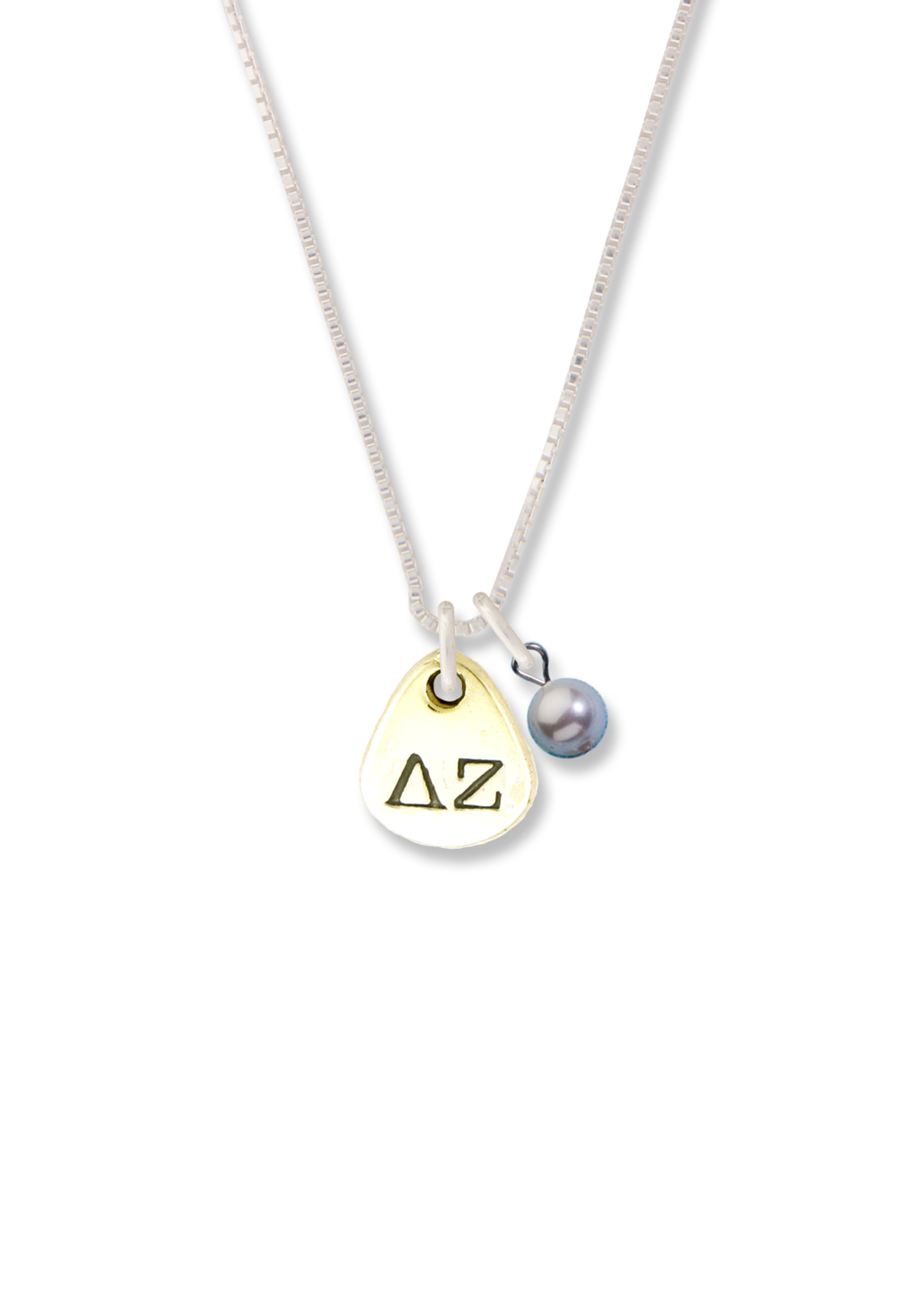 Tear Drop Charm Necklace - DZ Dezigns