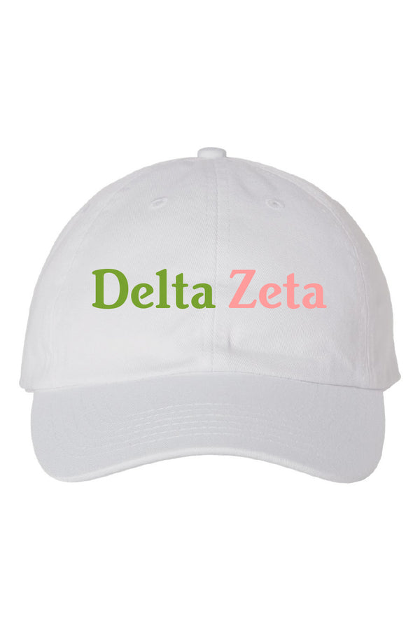 Two Tone Delta Zeta Hat
