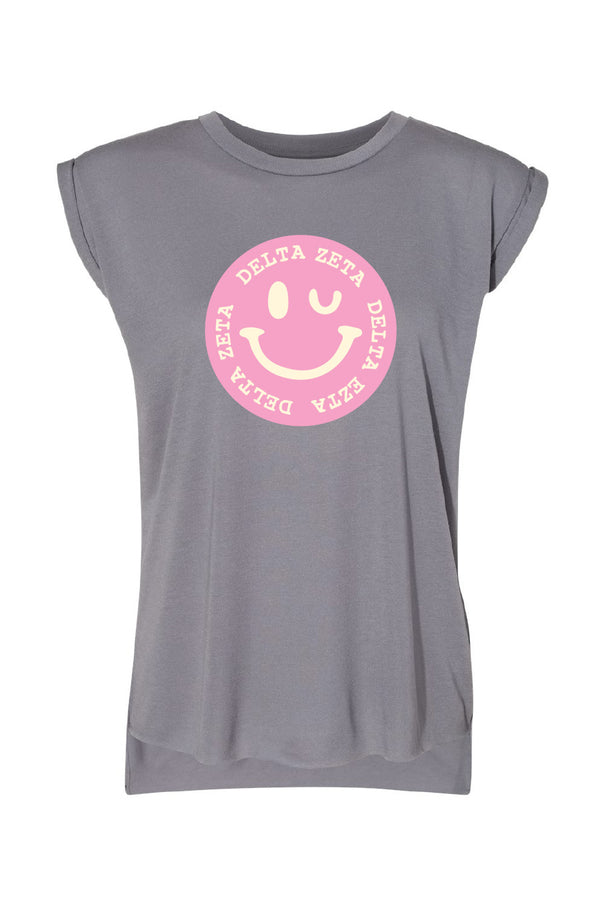 Smile Through the Storm Muscle Tee