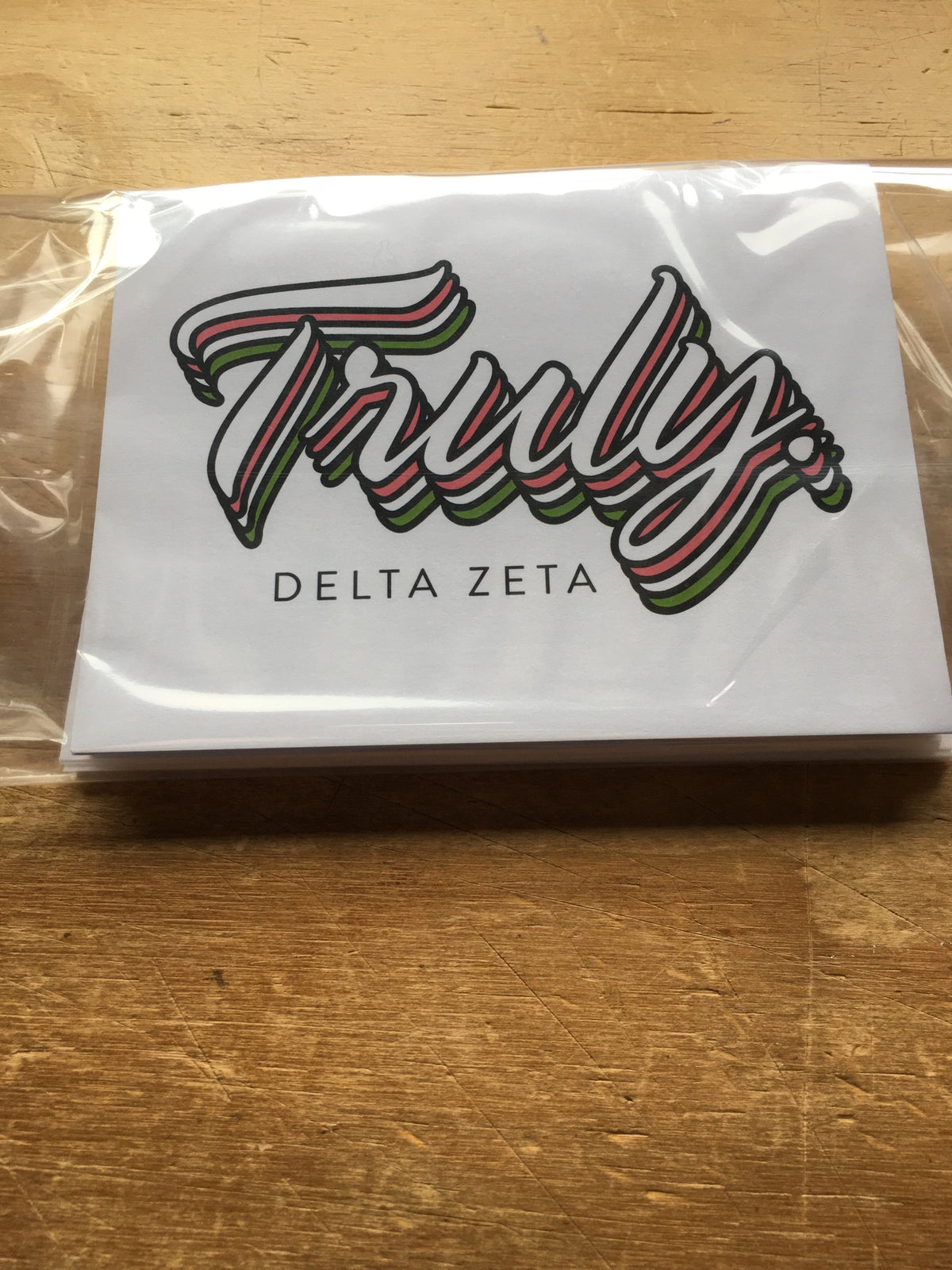 Delta Zeta Notecards - DZ Dezigns
